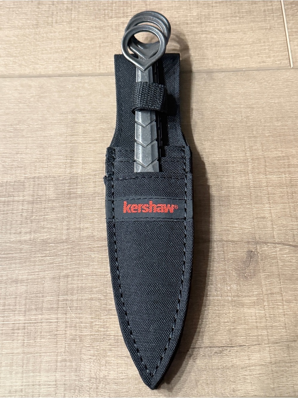 Kershaw 1748 Aethon Throwing Knife Set 3 Knives With Sheath Full Tang